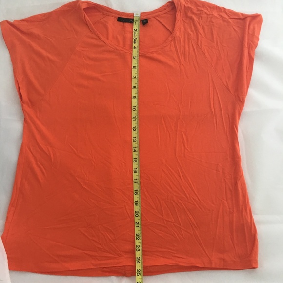 AVA Orange Short sleeve knit top - Picture 7 of 7